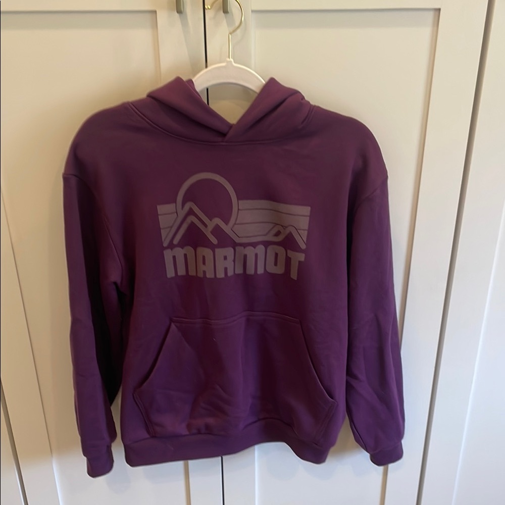 Marmot Purple Hoodie